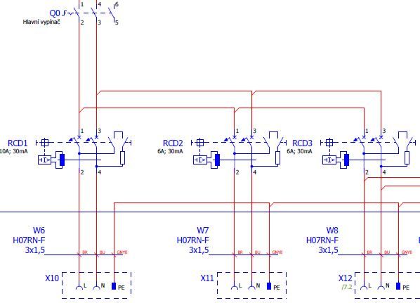 Projekce elektro schémat v průmyslu